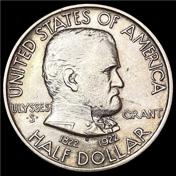 1922 Grant Half Dollar CLOSELY UNCIRCULATED