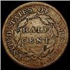 Image 2 : 1809 Classic Head Half Cent NICELY CIRCULATED