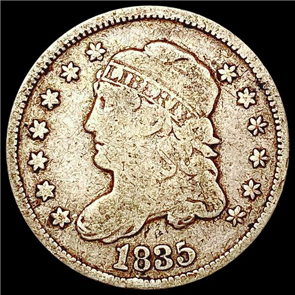1835 Capped Bust Half Dime NICELY CIRCULATED