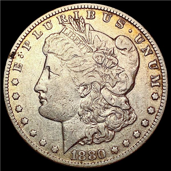 1880-CC Morgan Silver Dollar LIGHTLY CIRCULATED