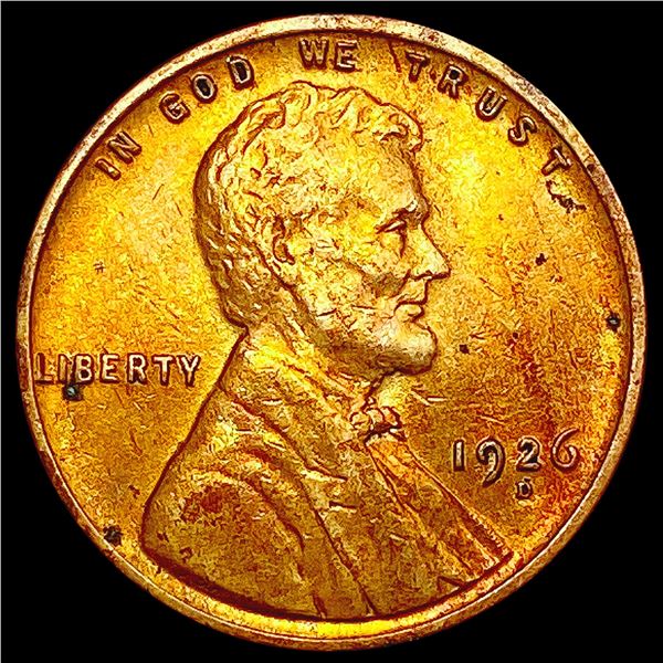 1926-D Wheat Cent NEARLY UNCIRCULATED