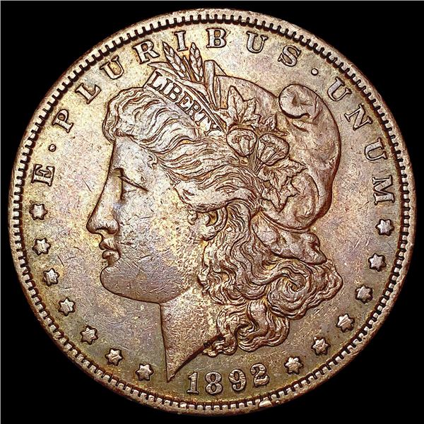 1892-S Morgan Silver Dollar CHOICE AU
