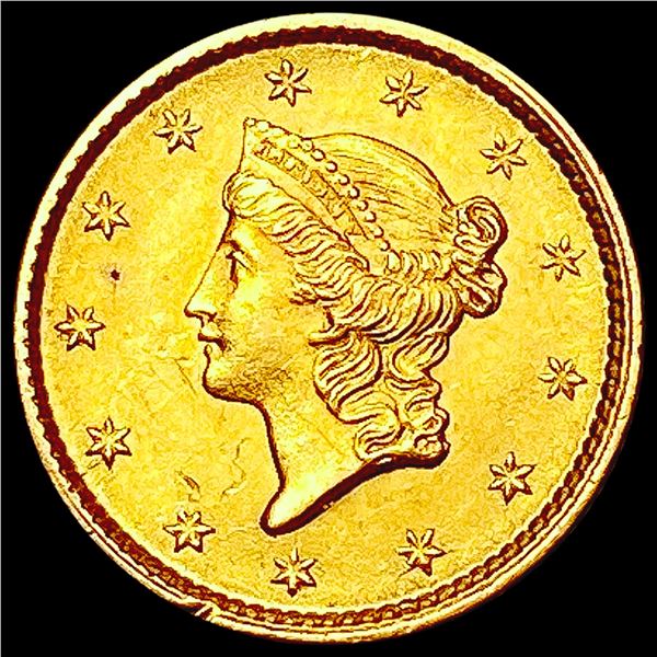 1853 Rare Gold Dollar UNCIRCULATED