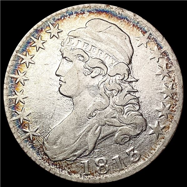 1813 Capped Bust Half Dollar LIGHTLY CIRCULATED