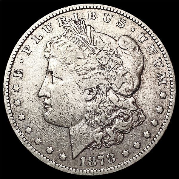 1878-S Morgan Silver Dollar CLOSELY UNCIRCULATED
