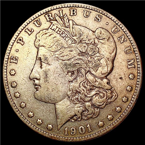 1901-S Morgan Silver Dollar LIGHTLY CIRCULATED