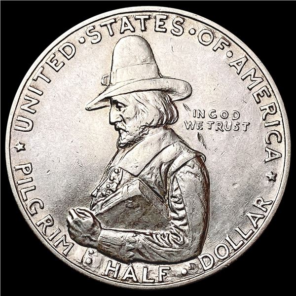 1920 Pilgrim Half Dollar CLOSELY UNCIRCULATED