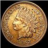 Image 1 : 1863 Indian Head Cent NEARLY UNCIRCULATED