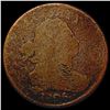 Image 1 : 1806 Sm 6 Stms Draped Bust Half Cent NICELY CIRCULATED