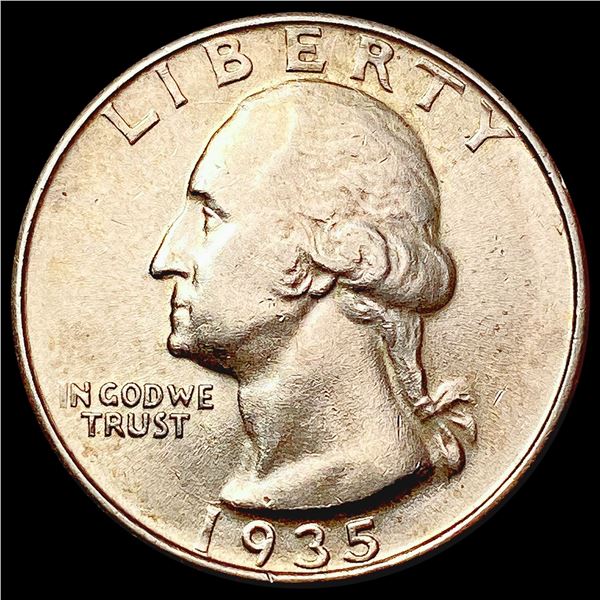 1935-D Washington Silver Quarter UNCIRCULATED