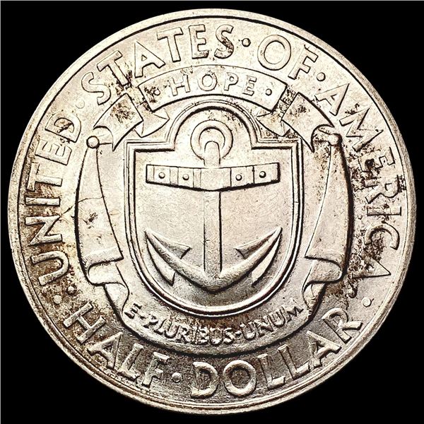 1936-D Rhode Island Half Dollar GEM BU
