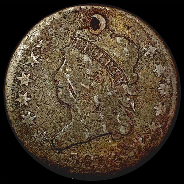 1813 Classic Head Large Cent NICELY CIRCULATED