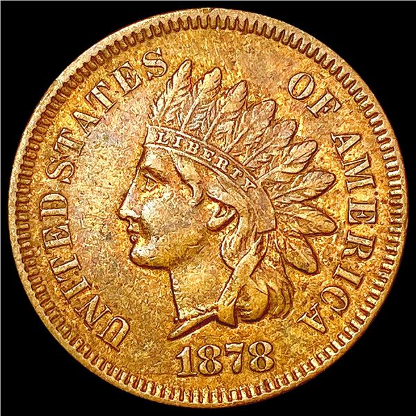 1878 Indian Head Cent LIGHTLY CIRCULATED