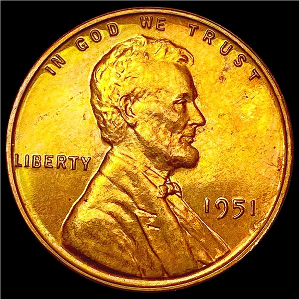 1951 Wheat Cent CHOICE PROOF