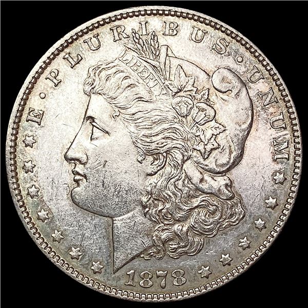 1878 Morgan Silver Dollar CLOSELY UNCIRCULATED