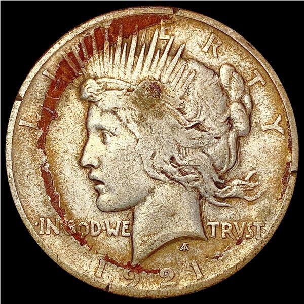 1921 Silver Peace Dollar NICELY CIRCULATED