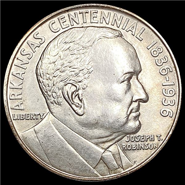 1936 Robinson Half Dollar GEM BU