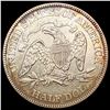 Image 2 : 1871 Seated Liberty Half Dollar CLOSELY UNCIRCULATED