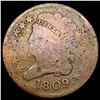 Image 1 : 1809 Classic Head Half Cent NICELY CIRCULATED