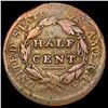 Image 2 : 1809 Classic Head Half Cent NICELY CIRCULATED