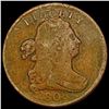 Image 1 : 1808 Draped Bust Half Cent NICELY CIRCULATED
