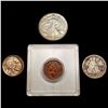 Image 1 : 1853-1939 Varied US Type Coinage [4 Coins] HIGH GRADE