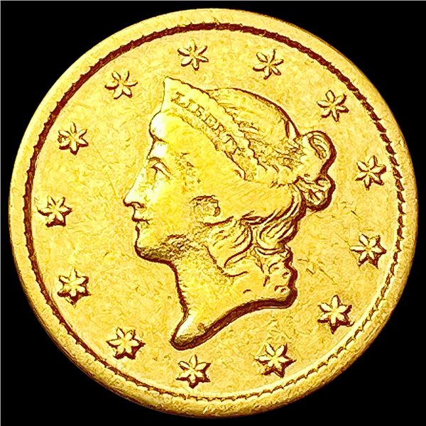 1849-O Rare Gold Dollar CLOSELY UNCIRCULATED