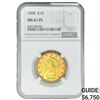Image 1 : 1898 $10 Gold Eagle NGC MS61 PL