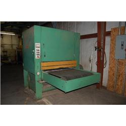 GEMCO 42" TOP SURFACE BELT SANDER, 125 HP