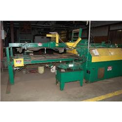 ROSENQUIST HI-FREQUENCY GLUE MACHINE, W/ GLUE APPLICATOR, MOD. 5600 4.5, SN/58360012