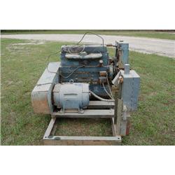 SCHRAMM 50 HP AIR COMPRESSOR W/ ELECTRICAL CONTROLS