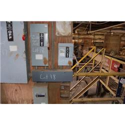 (2) STARTERS, (2) DISCONNECTS & RECOVERY