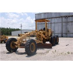 GALION MOTOR GRADER, MOD. 104, DETROIT ENGINE, 12' BLADE, SN/GMD22208