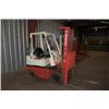 Image 1 : NISSAN FORKLIFT 3000 LB., 3 STAGE MAST W/SIDE SHIFT, PROPANE , CUSHION TIRES, SN/CFH01-920252