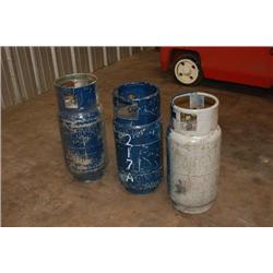 (3) LP GAS TANKS