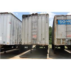 1974 GINDY 38' OPEN TOP CHIP TRAILER, VIN/ 111068E