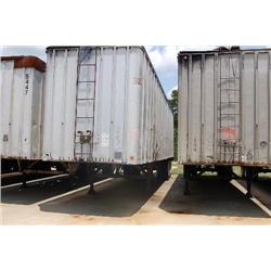 1963 GINDY 41' OPEN TOP CHIP TRAILER, VIN/ 16724