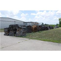 (11) STICK RACKS & (20) BUNDLES OF STACKING STICKS