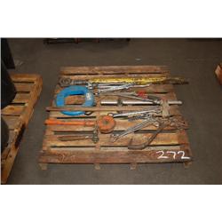 PALLET OF MISC. TOOLS