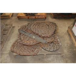 PALLET OF ROOF TOP CHAIN