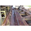 Image 1 : LOG TROUGH COVEYOR & FRAME 24' W/SUBSTRUCTURE, MOTOR & GEAR DRIVE