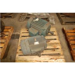 (2) ELECTRIC MOTORS