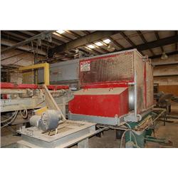 LIGNA 72" GANG EDGER, TOP ARBOR BANK SAWS W/ LASER LIGHTS, 10 ADJUSTABLE SAWS, MOTOR CONTROL CENTER,