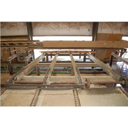 LIGNA 4-STRAND LUMBER TRANSFER DECK, 30' X 10-1/2", MOTOR & DRIVE