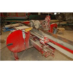 SMITH SINGLE HEAD BAND RESAW, 15 HP MOTOR