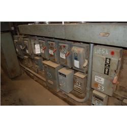 (16) DISCONNECTS & STARTERS