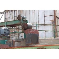 INCLINE CONVEYOR, 23' L X 24" FROM CHIPPER TO SCREEN; FULGHUM 8' X 8' CHIP SCREENING SYSTEM; CHIP RE