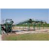 Image 1 : INCLINE CHAIN CONVEYOR FOR CHIPS, 46' X 24", W/ H-78 CHAIN W/ DRAGS; INCLINE CHAIN CONVEYOR FOR DUST