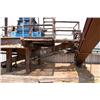 Image 1 : INCLINED CONVEYOR, 18' L X 24" W, W/ DRAG CHAIN & MOTOR