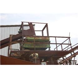 PRECISION #66 CHIP SCREEN, W/ FRAME, SN/S1148, W/SUBSTRUCTURE